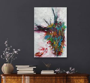 Exuberance Abstract Painting Wall Pic