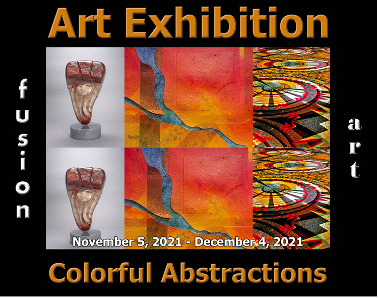 Fusion Art Colorful Abstractions Online Exhibit